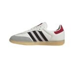 Adidas Samba OG – White Maroon Core Black - Image 4
