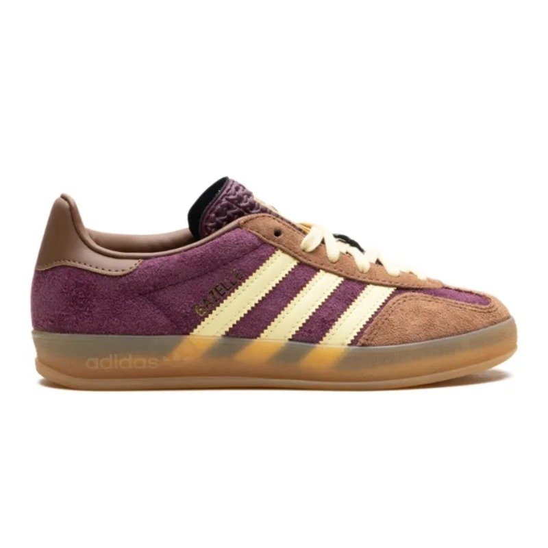 WhatsApp Image 2025-08-14 at 6.08.12 AM (1) Adidas Gazelle Indoor – Maroon Almost Yellow - Image 1