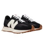 New Balance 327 – Black White Gum - Image 5