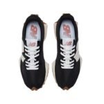 New Balance 327 – Black White Gum - Image 3
