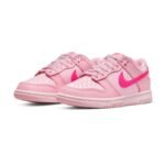 Nike Dunk Low Triple Pink (GS) - Image 4