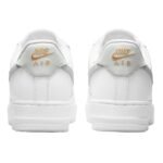 Nike Air Force 1 Low ’07 Essential – White Green Gold Mini - Image 3