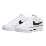 Nike Court Legacy Lift – White Black - Image 2