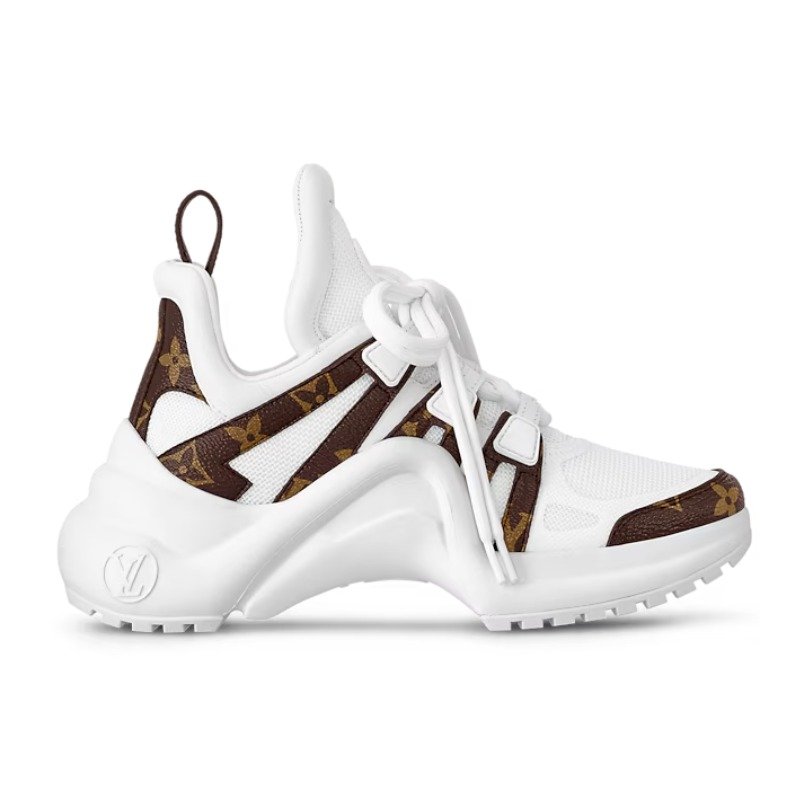 WhatsApp Image 2025-08-21 at 2.43.39 AM (1) Louis Vuitton Archlight Trainer Monogram White - Image 1