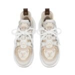 Louis Vuitton Archlight Sneakers ‘Beige Monogram Gold - Image 2