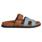 Hermes Chypre Sandal Bicolor/Denim