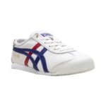 Onitsuka Tiger Mexico 66 – White Dark Blue Red Golda - Image 3