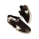 Golden Goose Super-Star – Black White Leather - Image 3