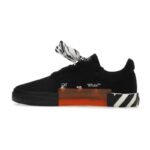 OFF-WHITE Vulc Low Canvas – Black White - Image 2