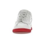 OFF-WHITE Out Of Office “OOO” Low Tops For Walking White White Red SS22 - Image 5