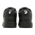 OFF-WHITE Out Of Office OOO For Walking Low Tops – Black White - Image 4