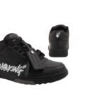 OFF-WHITE Out Of Office OOO For Walking Low Tops – Black White - Image 2