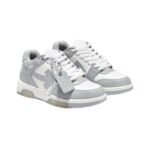 OFF-WHITE Out Of Office Calf Leather – White Grey - Image 5