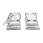 OFF-WHITE Out Of Office Calf Leather – White Grey - Image 3