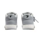 OFF-WHITE Out Of Office Calf Leather – White Grey - Image 2