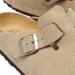 Birkenstock Boston Bs Suede – Taupe - Image 3