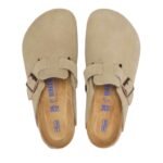 Birkenstock Boston Bs Suede – Taupe - Image 4