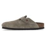 Birkenstock Boston Soft Footbed – Suede Taupe - Image 6