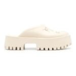 Gucci Perforated GG Platform Mules