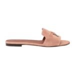 Loropiana Summer Charms Sandal Suede Goatskin Precious Rose