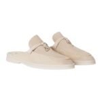 Loro Piana Charms Walk Babouche Loafer Suede Mule - Image 3