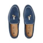 Loropiana Charms Walk Loafer Suede Ocean Heart - Image 6