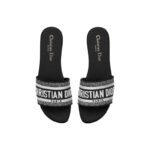 Christian Dior Flat Black Printed Dior - Image 2