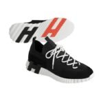 Hermes Lift Slip-On Sneaker Noir / Blanc - Image 2