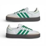 Adidas Samba cloud white green - Image 5