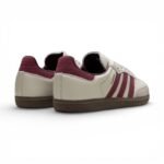 adidas Samba OG Putty Grey Maroon - Image 3
