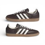 Adidas Samba OG ‘Dark Brown and White’ - Image 7