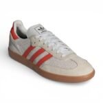 adidas Samba OG CRYSTAL WHITE / PRELOVED RED / GUM - Image 4