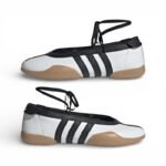 Adidas Taekwondo Mei Ballet “Cloud White/Core Black/Gum” - Image 6