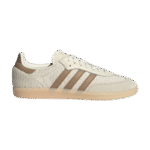 Adidas Samba OG Shoes in Cream White / Cardboard / Crystal Sand