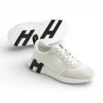 Hermes Paris Bouncing White Black Men’s - Image 5