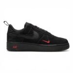 Nike Air Force 1 Low “Multi Swoosh Black/Crimson”