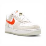 Nike Air Force 1 ’07 Low SE Orange-Summit White - Image 4