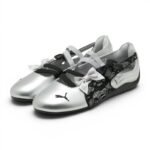 Puma Speedcat Ballet Lace – Silver / Black - Image 6