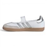 Adidas Samba Jane – White / Silver - Image 7
