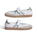 Adidas Samba Jane – White / Silver - Image 6